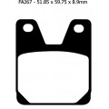EBC Brakes Double-H Sintered Superbike Brake Pads Rear - FA267HH EBC Brakes Double-H Sintered Superbike Brake Pads Rear - FA267HH